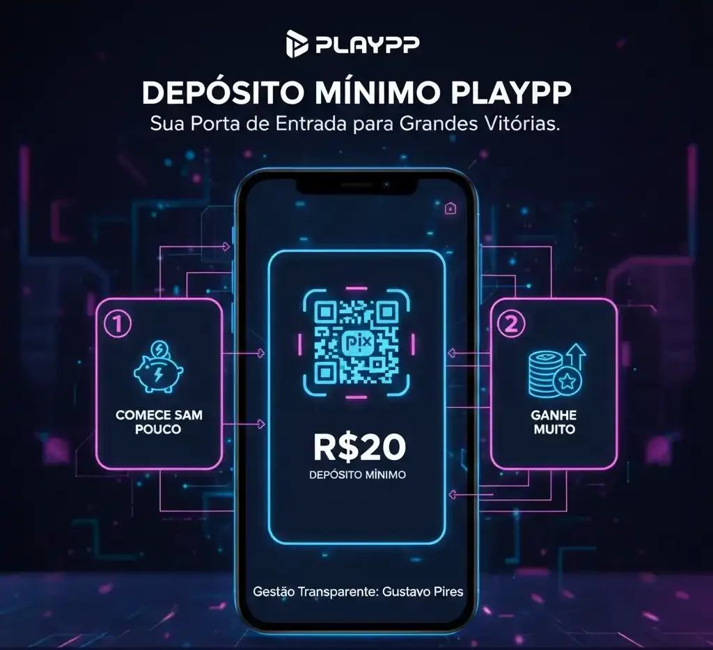 Dúvidas Da Plataforma ILUSTRAÇÃO DE INFORMAÇÕES SOBRE DEPOSITO MINIMO PLAYPP